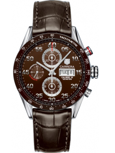 Tag Heuer Carrera Automatic Chronograph Day Date cv2a12.fc6236 - Click Image to Close